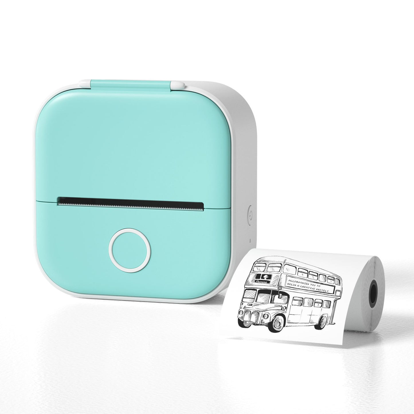 Bluetooth-compatible Portable Mini Thermal Label Printer