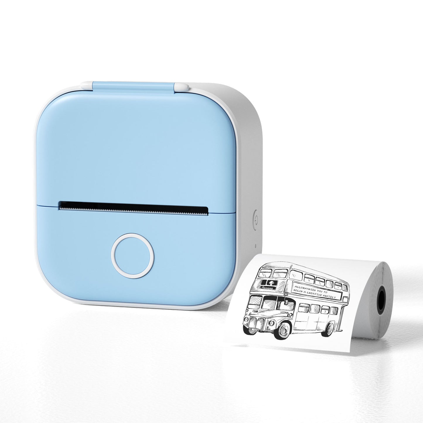 Bluetooth-compatible Portable Mini Thermal Label Printer
