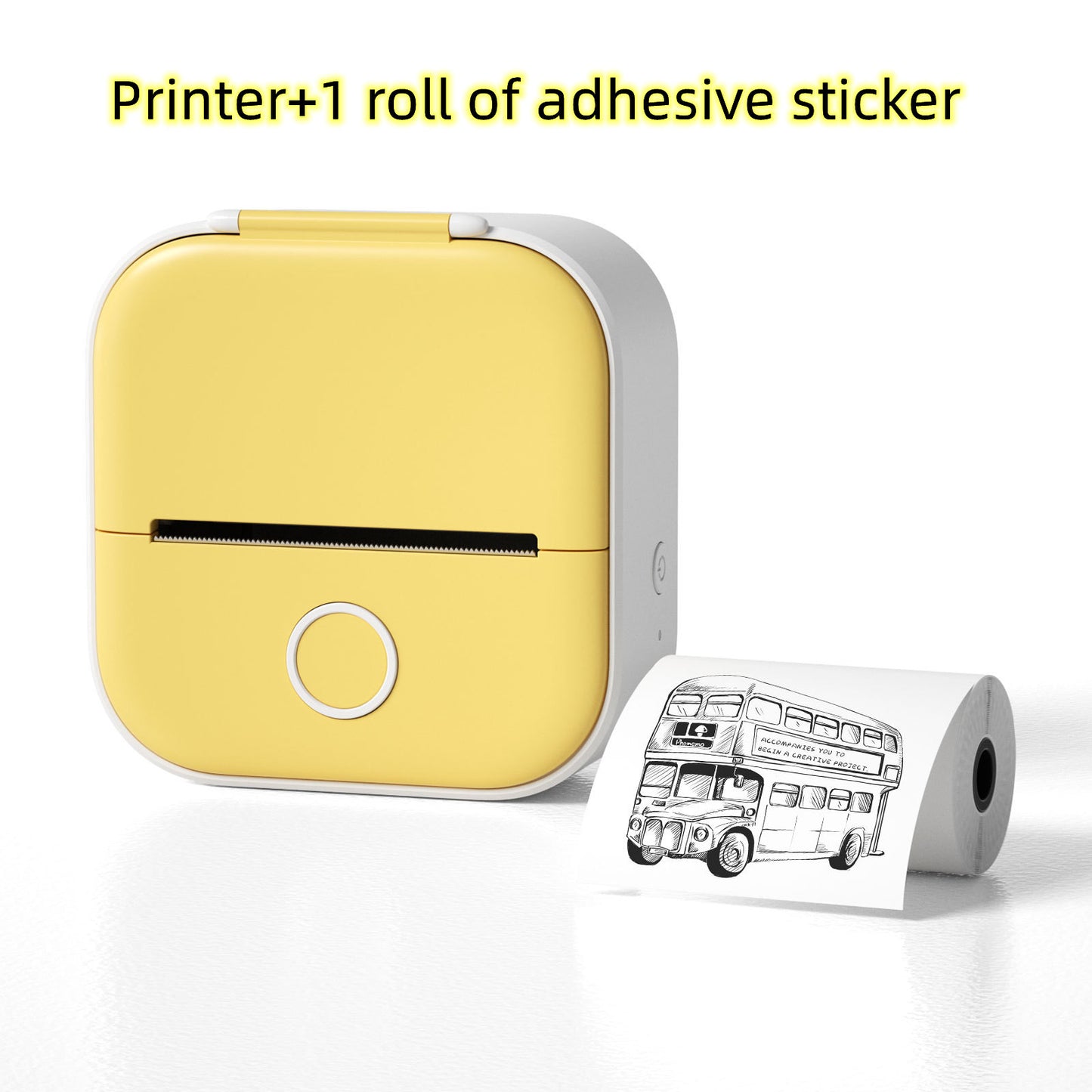 Bluetooth-compatible Portable Mini Thermal Label Printer